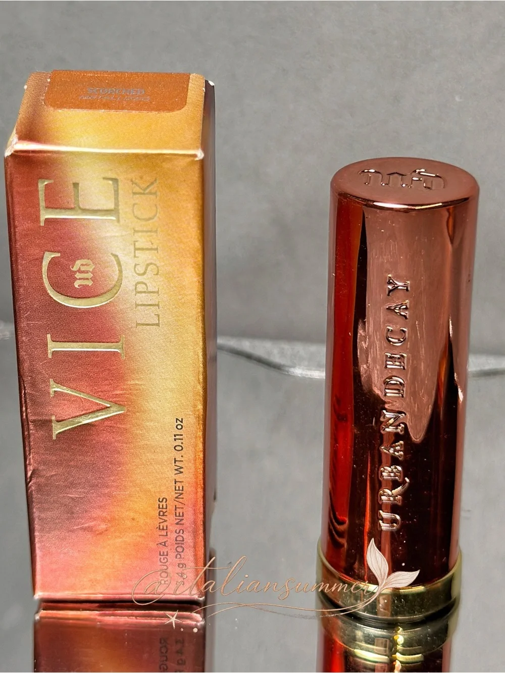 Urban Decay Vice Lipstick Scorched Full Size New In Box